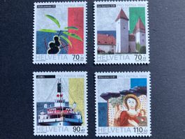 Pro Patria 1999 - komplette Serie ** (ZNr 264 bis 267)