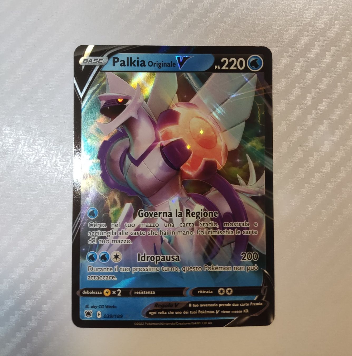 Carte collezionabili: Pokémon Palkia V 039/189 – Nuovo (secondo la descrizione) da Bassersdorf venduto da Aivil01