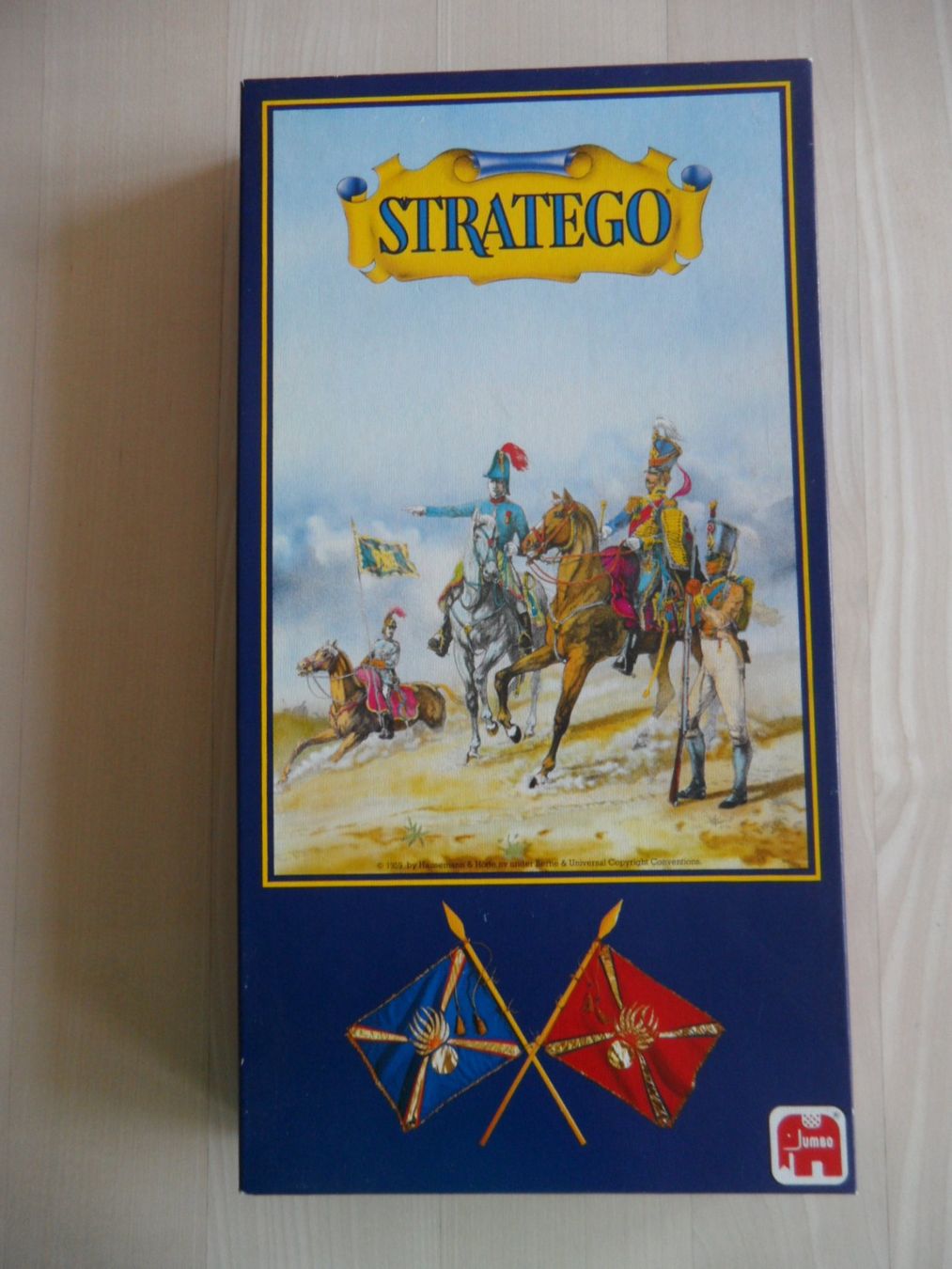 Jumbo Giochi: Stratego Klassiker - Vintage - Grosse Ausgabe – Usato da Bern venduto da Ono99