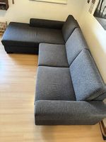 Sofa dunkelgrau in gutem Zustand