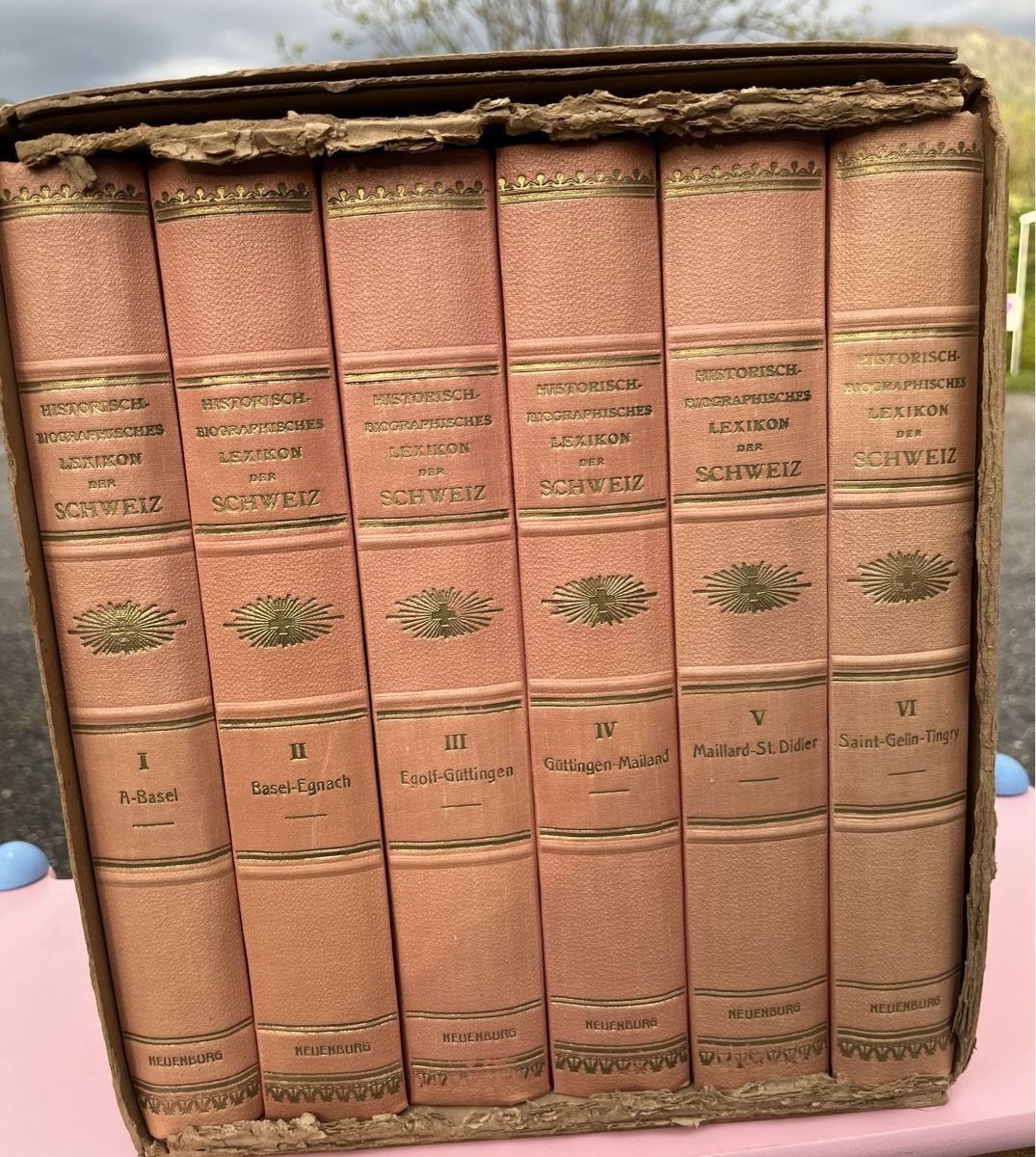 Libri: Historisch-biographisches Lexikon der Schweiz. – Usato da La Tour-de-Peilz venduto da Pansy02