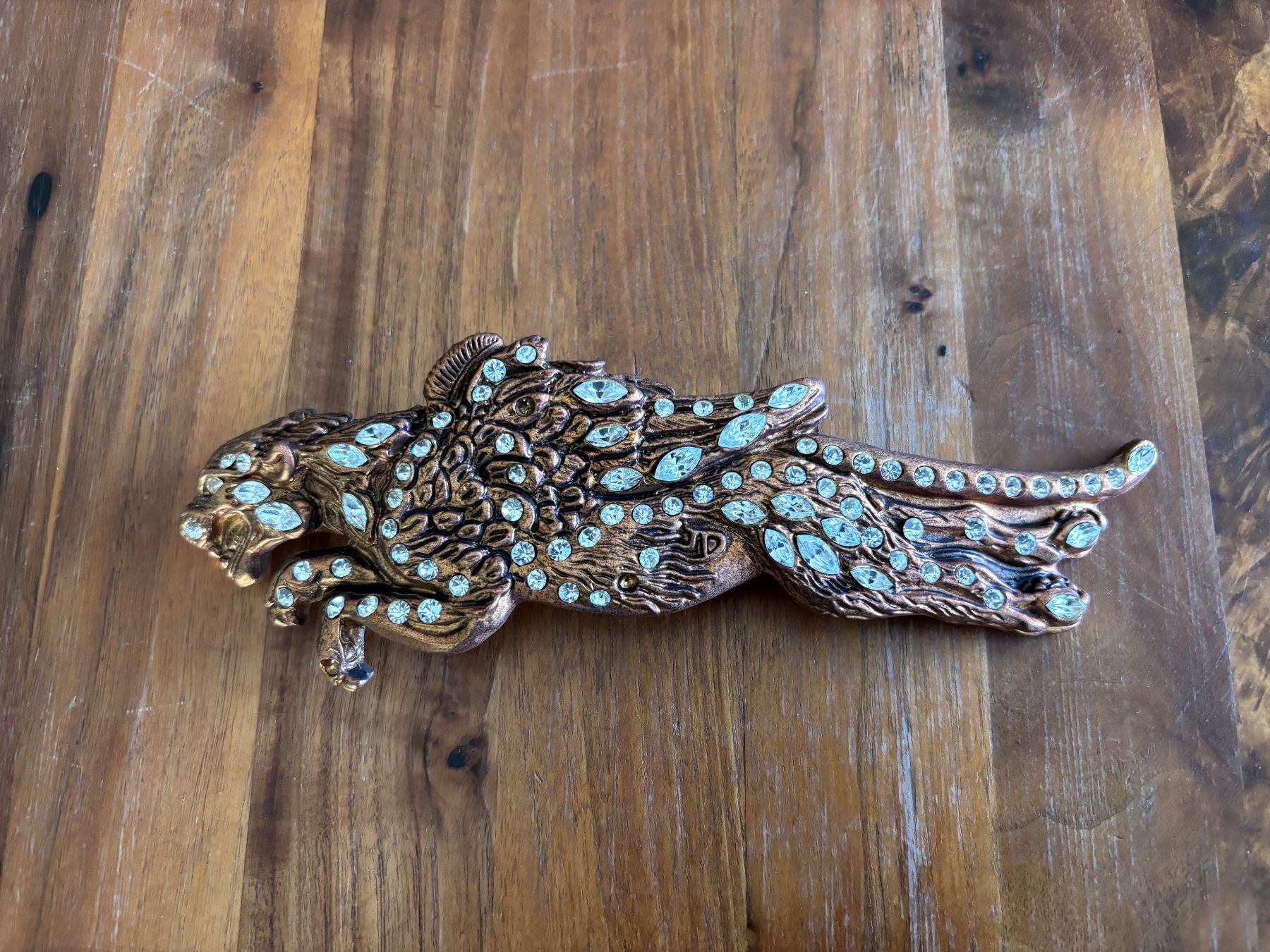 Fibbie per cinture: Leopard Gurtschnalle bronze Bling – Nuovo (secondo la descrizione) da Balsthal venduto da Uroby 1