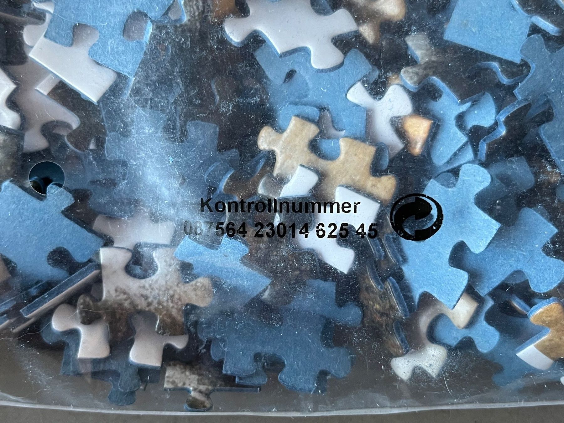 Puzzle: Nathan Puzzle 1000 Teile - "Tigerauge" - OVP – Nuovo e nell'imballaggio originale da Zürich venduto da Gurkis 3