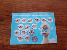 Story Mania Migros carte autocollants