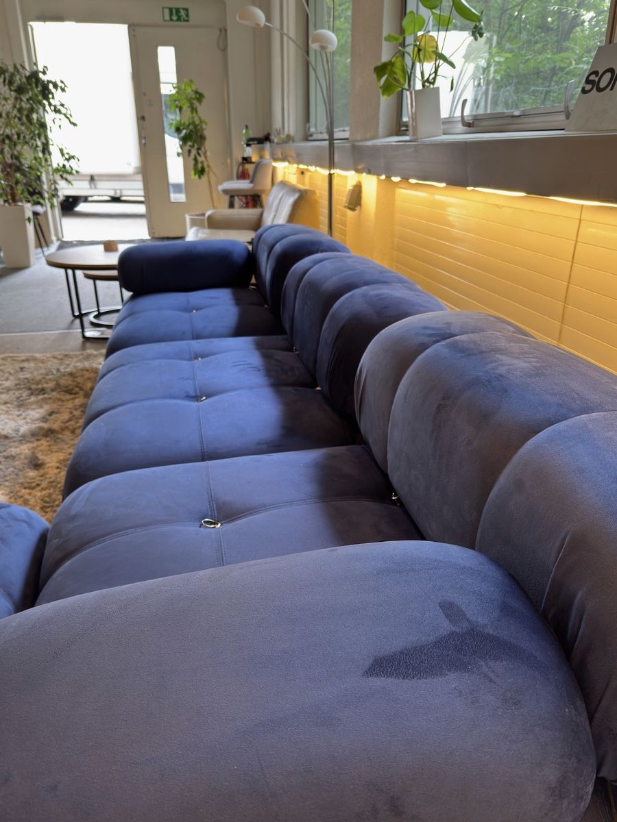 Divani: Modulares Sofa Marineblau – Usato da Fehraltorf venduto da Sofalab.swiss 2