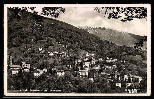 Cartes postales: Foto-AK Tesserete, Panorama – D'occasion à Berlin par bartko-reher