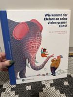 Kinderbuch: Wie kommt der Elefant an seine grauen Kilos?