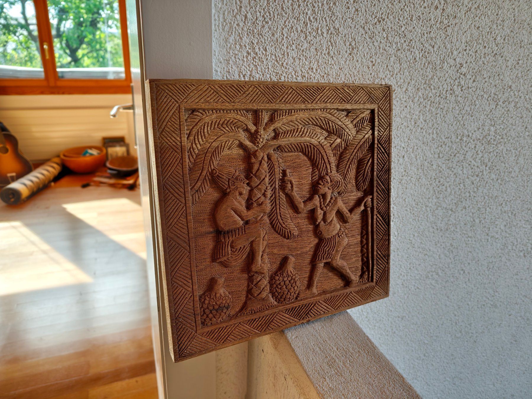 Tableaux: Afrikanisches Kunstgemälde – D'occasion à Winterthur par Jeremiasschawalder