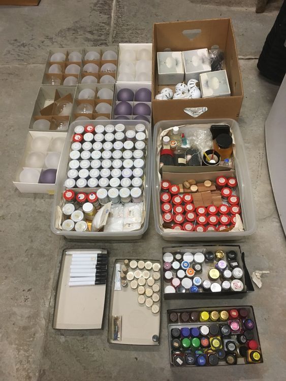 20 Stück Tätowierringe / Pigment-Paletten – Einweg, Mit Schwamm & Verstellbarem Ring (2 Farben) – Für Tattoo & Wimpern