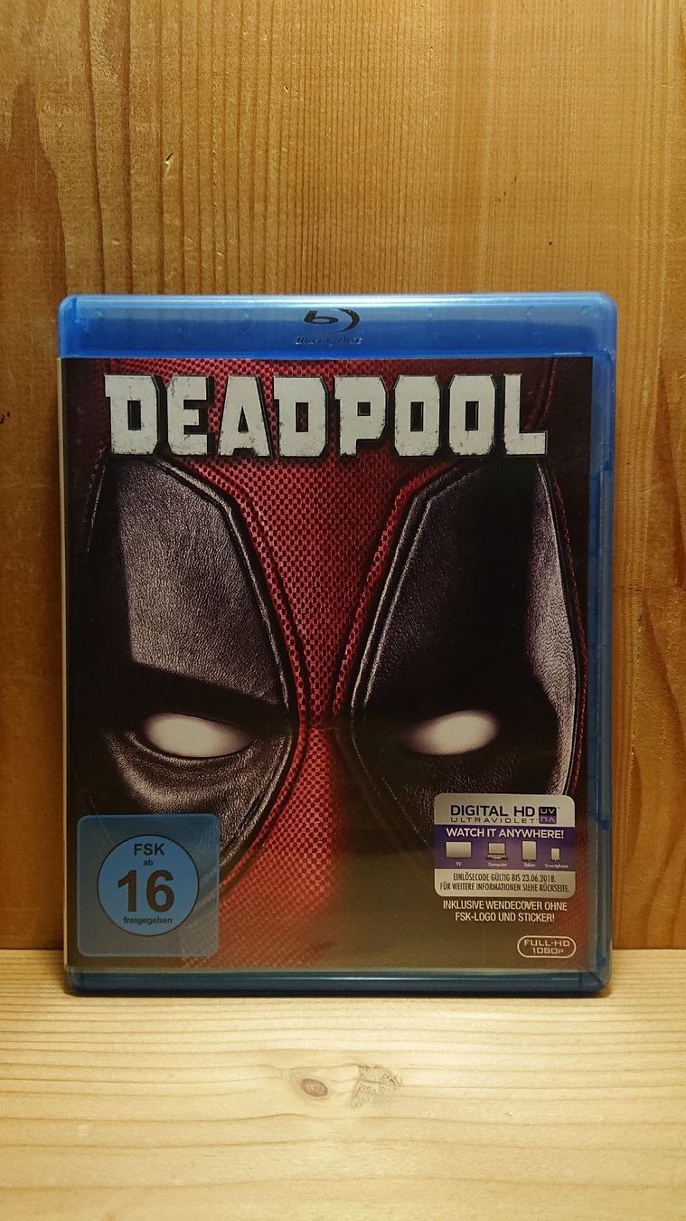 Alle DVDs: DEADPOOL 1 und 2 auf Blu-Ray mit Ryan Reynolds – Gebraucht aus Wilderswil von Exebub 1