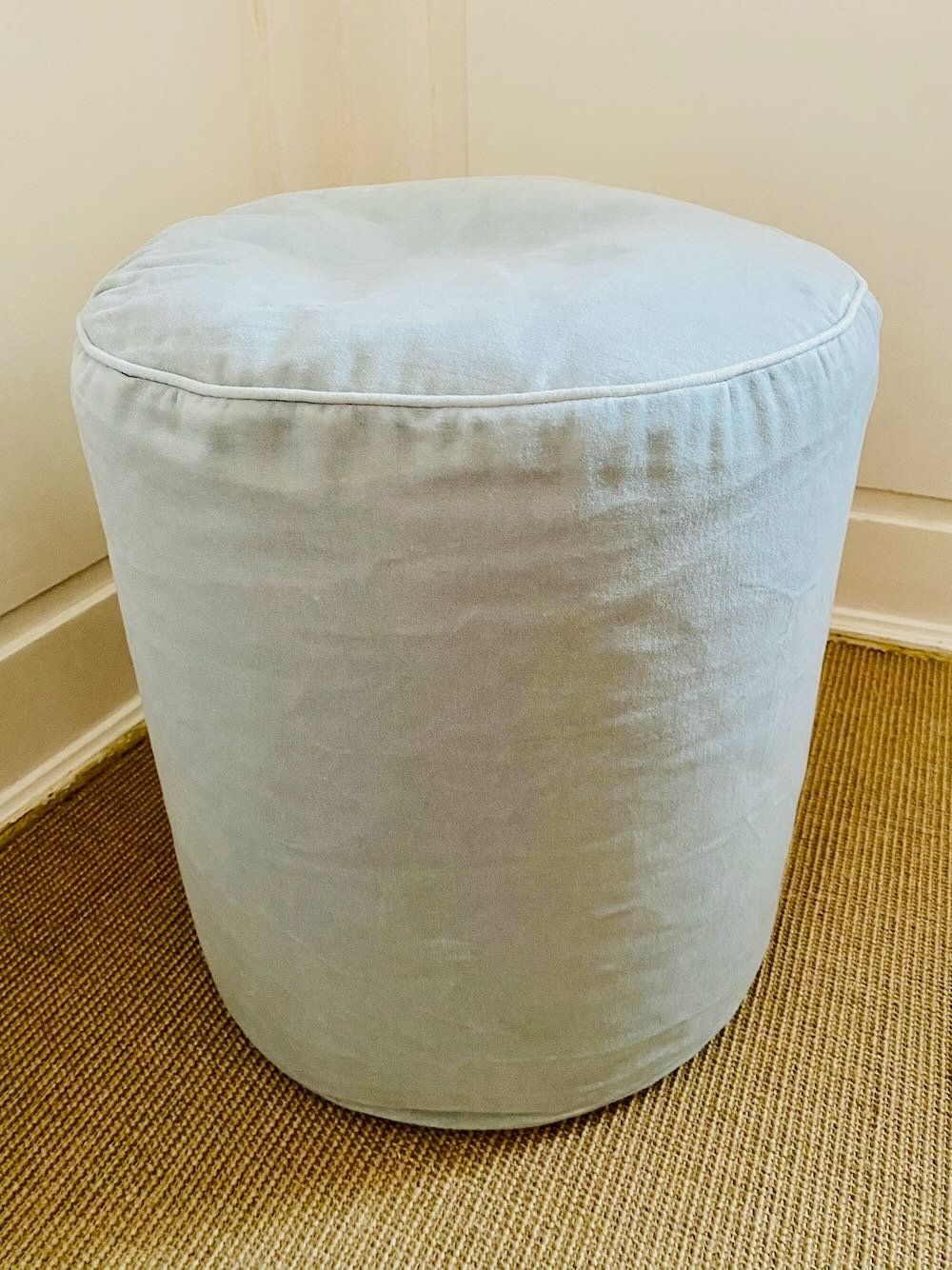 Hocker: Pouf aus Samt – Neu und originalverpackt aus Zürich von xxxts012 2