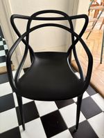 Original Kartell Masters Stuhl schwarz – Philippe Starck / E