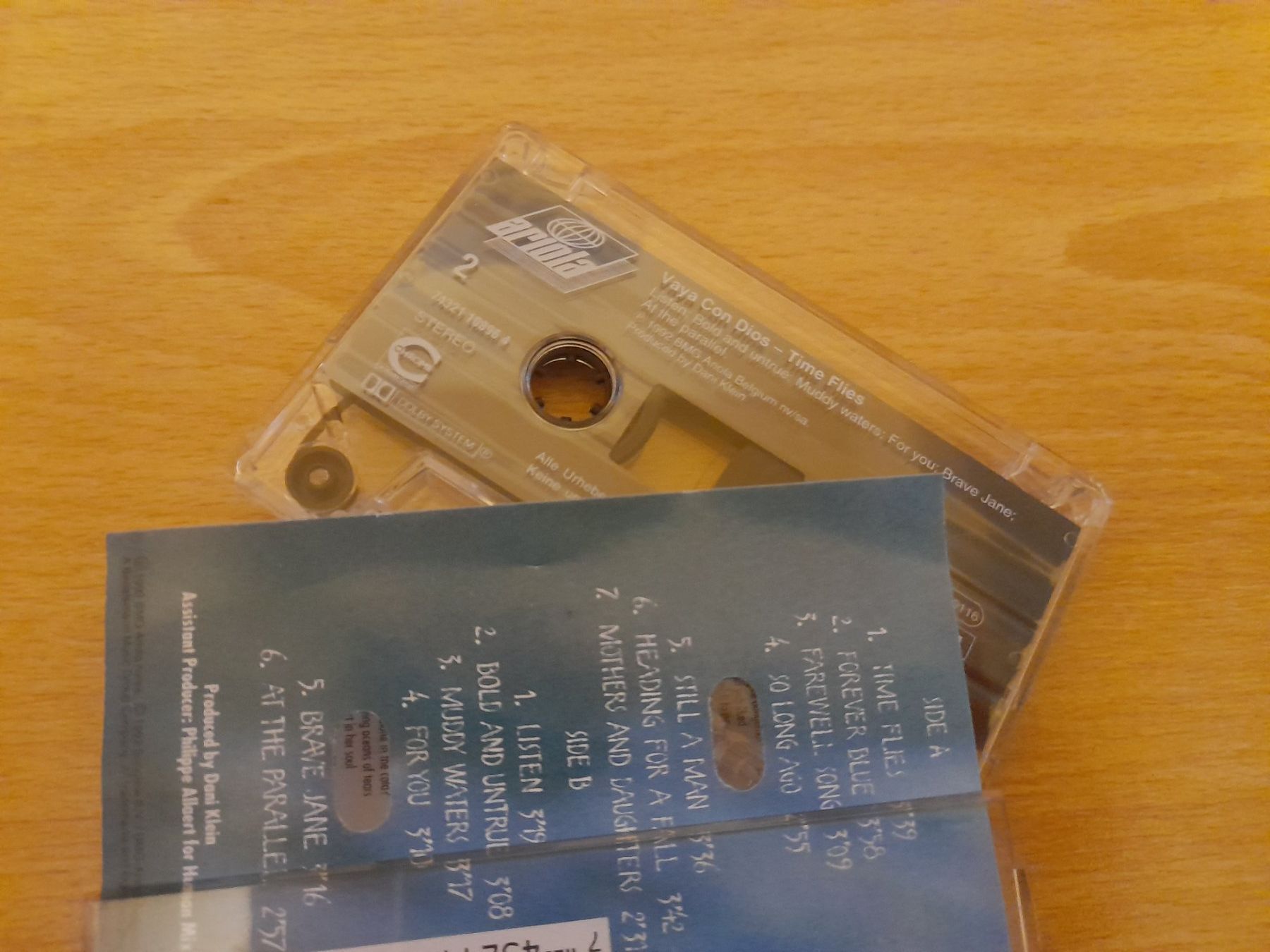 Musicassette: Vaya Con Dios - Time Flies Kassette – Usato da Lustmühle venduto da chevi03 1