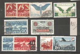 Los Flugpost 10 gest.