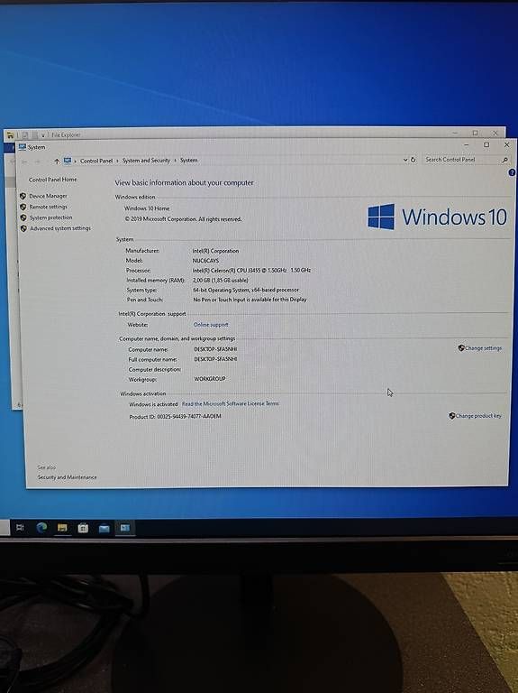 PCs: PC Intel NUC con schermo, mouse e tastera – Gebraucht aus S. Antonino von OblivionAerial 1