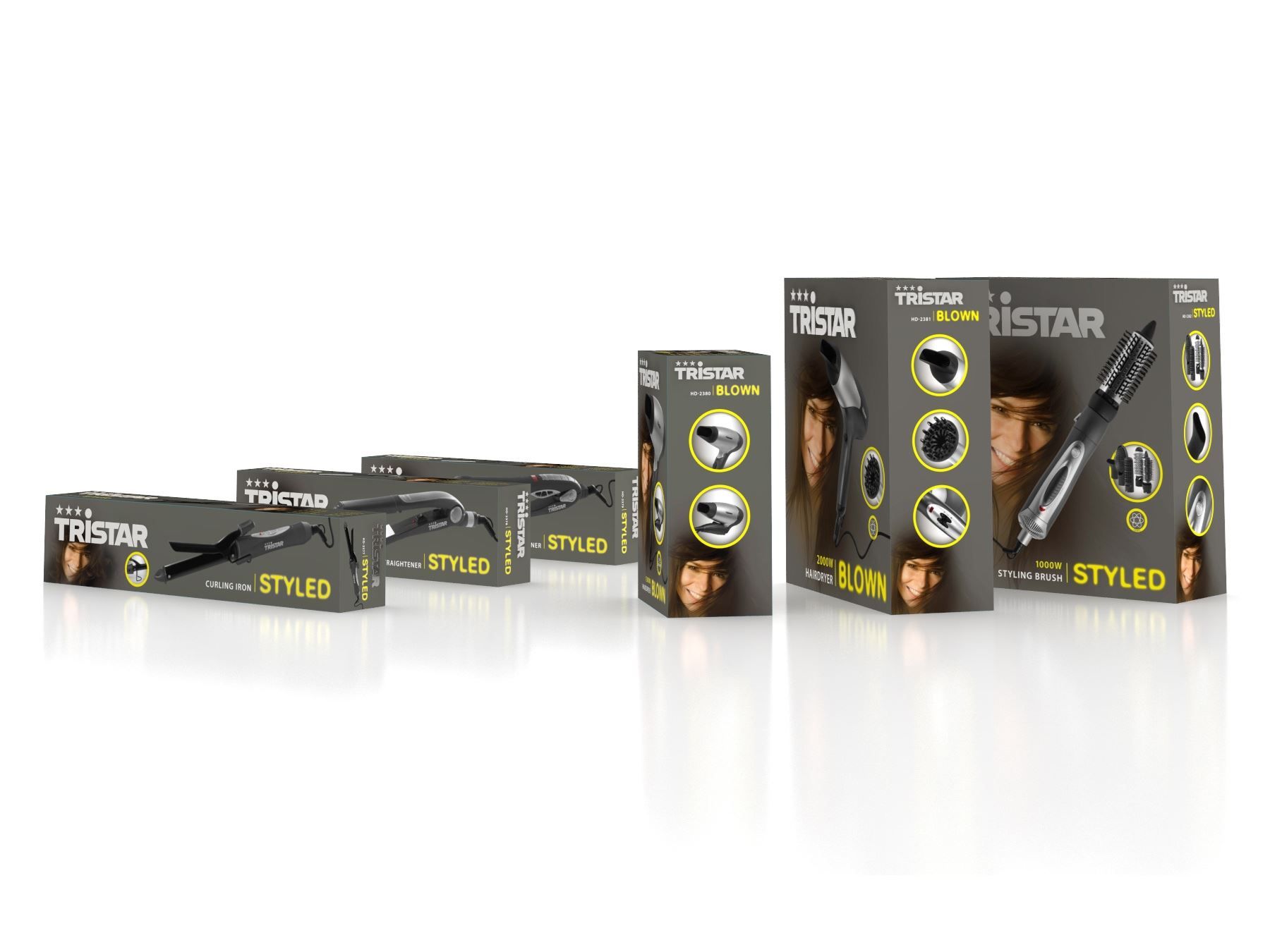 Altro per la cura dei capelli: Haarstyler - Heissluft Rundbürste – Nuovo e nell'imballaggio originale da Wettingen venduto da kochshop 3