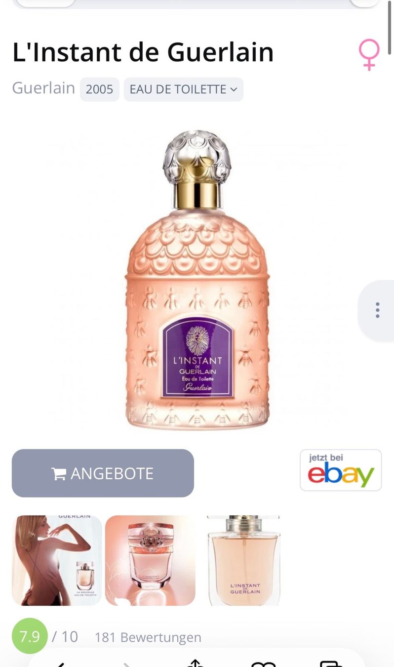 Guerlain Profumi & Eau de Toilette: Guerlain L'Instant de Guerlain EDT - Duftprobe 2ML – Usato da Zürich venduto da deruja 3