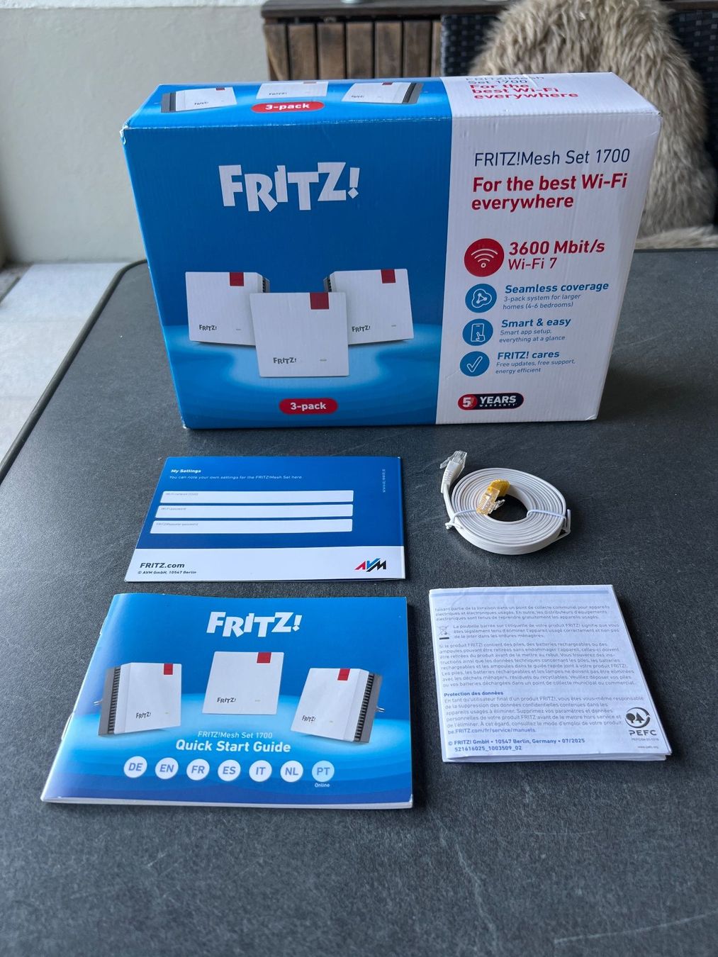 Avm WiFi: Fritz Repeater 3er Set 1700 – Usato da Hausen am Albis venduto da Anmo74 4