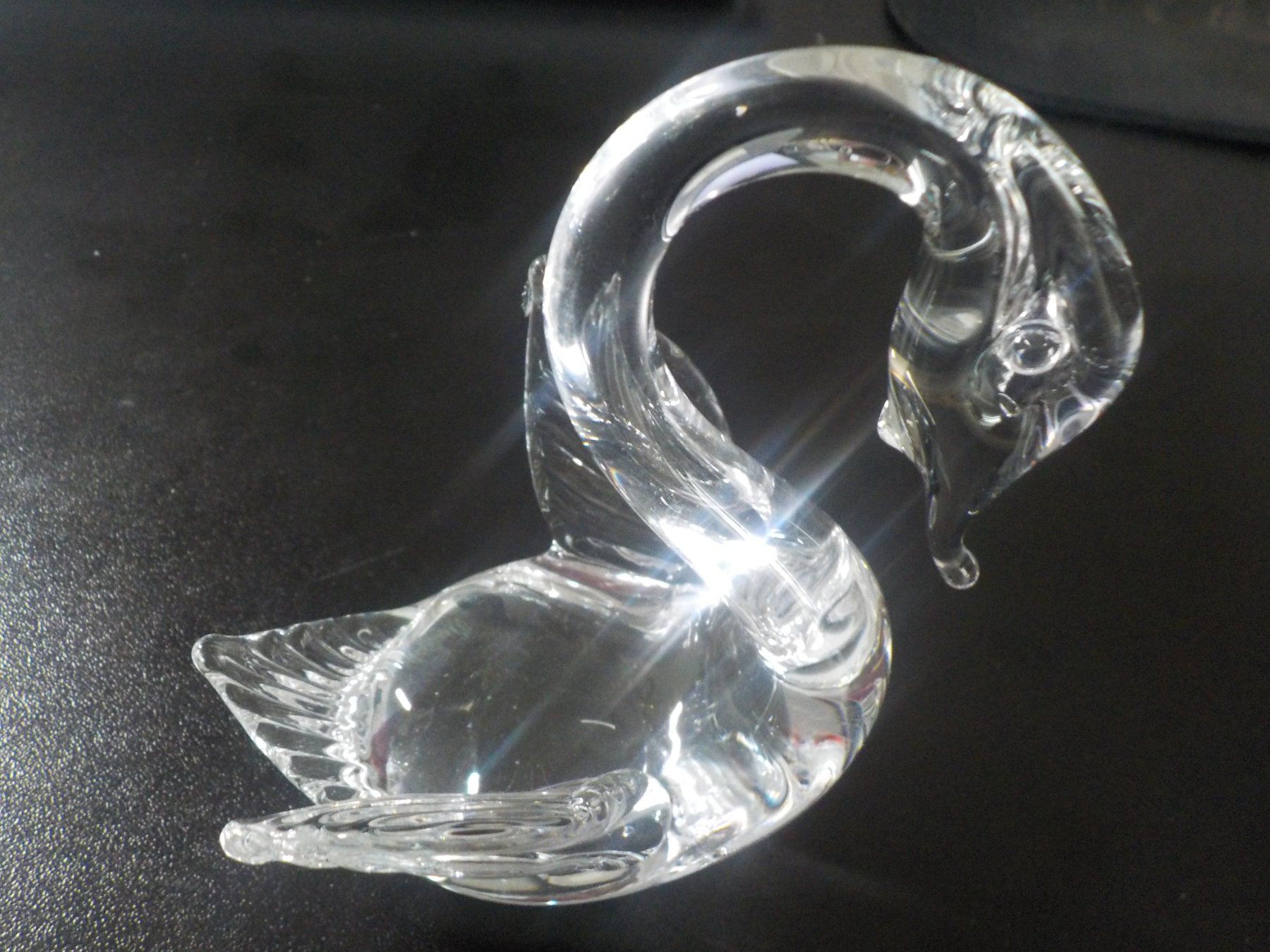 Statuette: Schwan aus Glas (1) – Nuovo (secondo la descrizione) da Muri b. Bern venduto da Ricardodecor 2