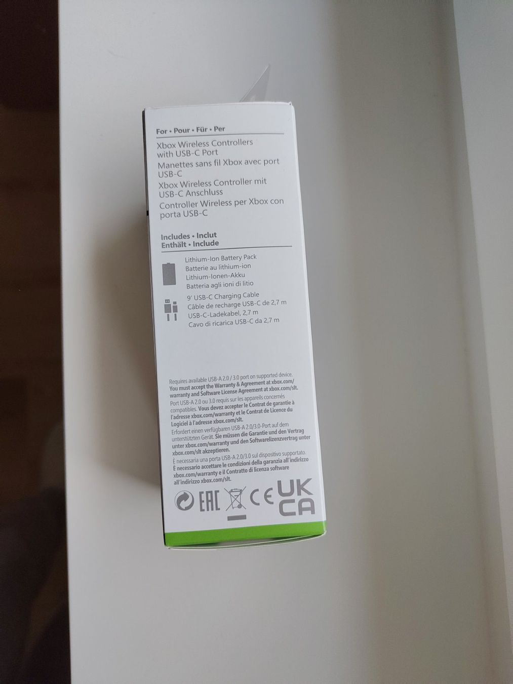 Microsoft Batterie: Xbox Rechargeable Battery + USB-C Cable / Play & Charge Kit – Usato da Burgdorf venduto da tls_hp76 2