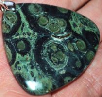 Anhänger L-4225 – Stern Galaxy Jaspis Cabochon 43X44X6mm 85K