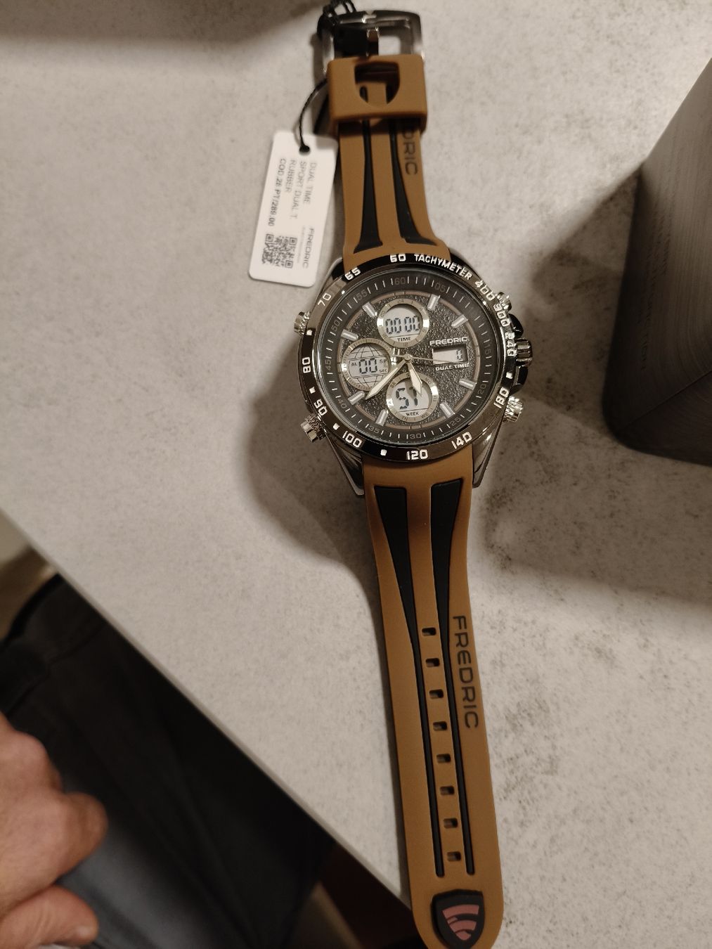 Orologi: Montre Fredric Chrono Quartz  – Nuovo e nell'imballaggio originale da Fétigny venduto da ott_bq96 3