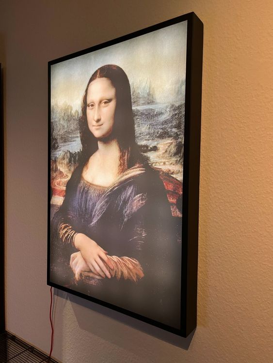 Ikea x Virgil Abloh Off White Backlit Artwork Mona Lisa” for Sale in Los  Angeles, CA - OfferUp
