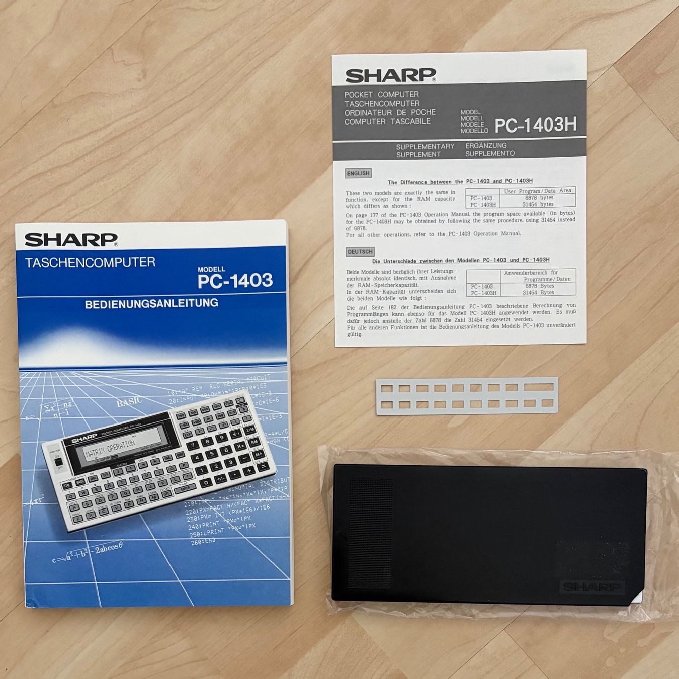 Sharp Calculatrices: Sharp PC-1403H – D'occasion à Zürich par dav_fv9k 1