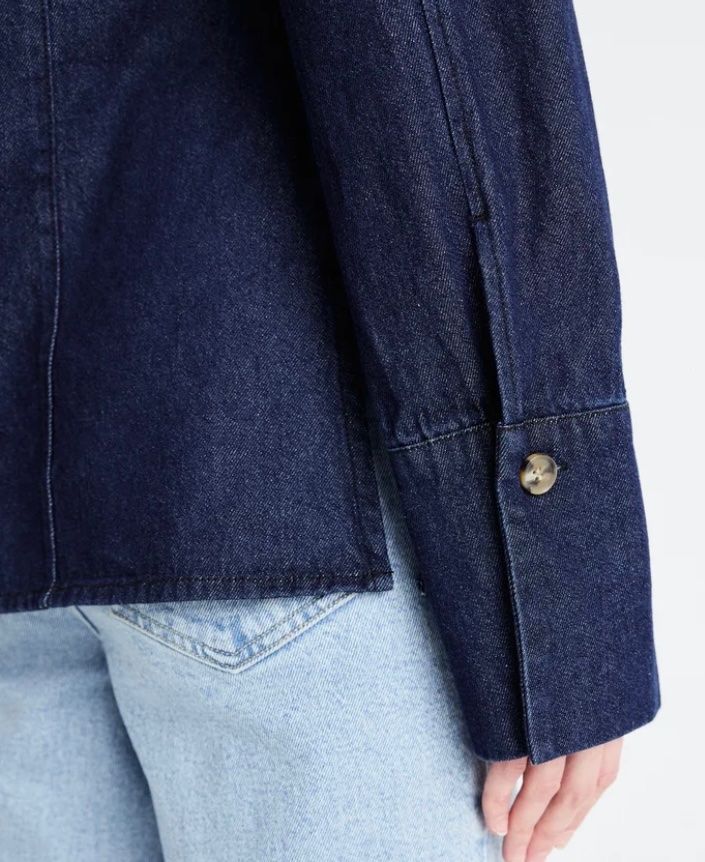 Vero Moda Camicette: VERO MODA VMTINLEY Denim Shirt/Bluse - neu - – Nuovo (secondo la descrizione) da Jona venduto da vanessasupermarket20 2