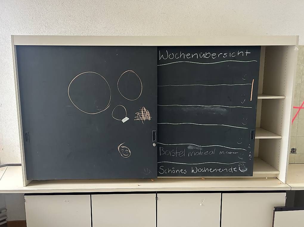 Lavagne: Wandtafel , schiebe und fix – Usato da Stans venduto da Benzen 1