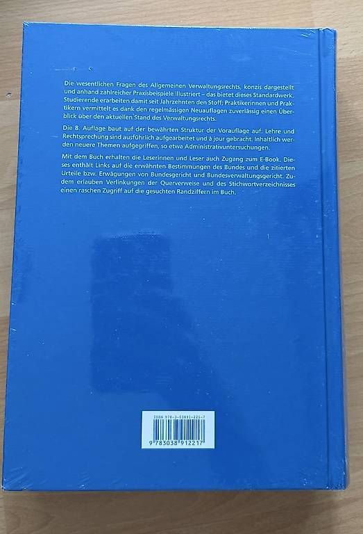 Libri: Allgemeines Verwaltungsrecht – Nuovo e nell'imballaggio originale da Baar venduto da AlisaBXX 1