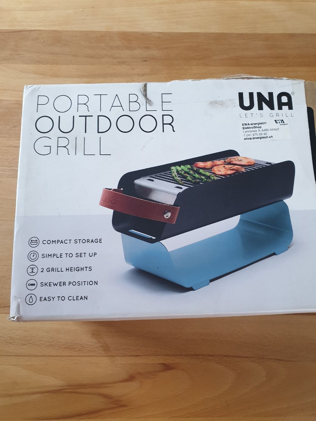 Griglie: Portable Outdoor Grill – Nuovo e nell'imballaggio originale da Oberbuchsiten venduto da Klame 1
