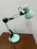 Vintage Tischleuchte Metall mit 3 Gelenken funktioniert