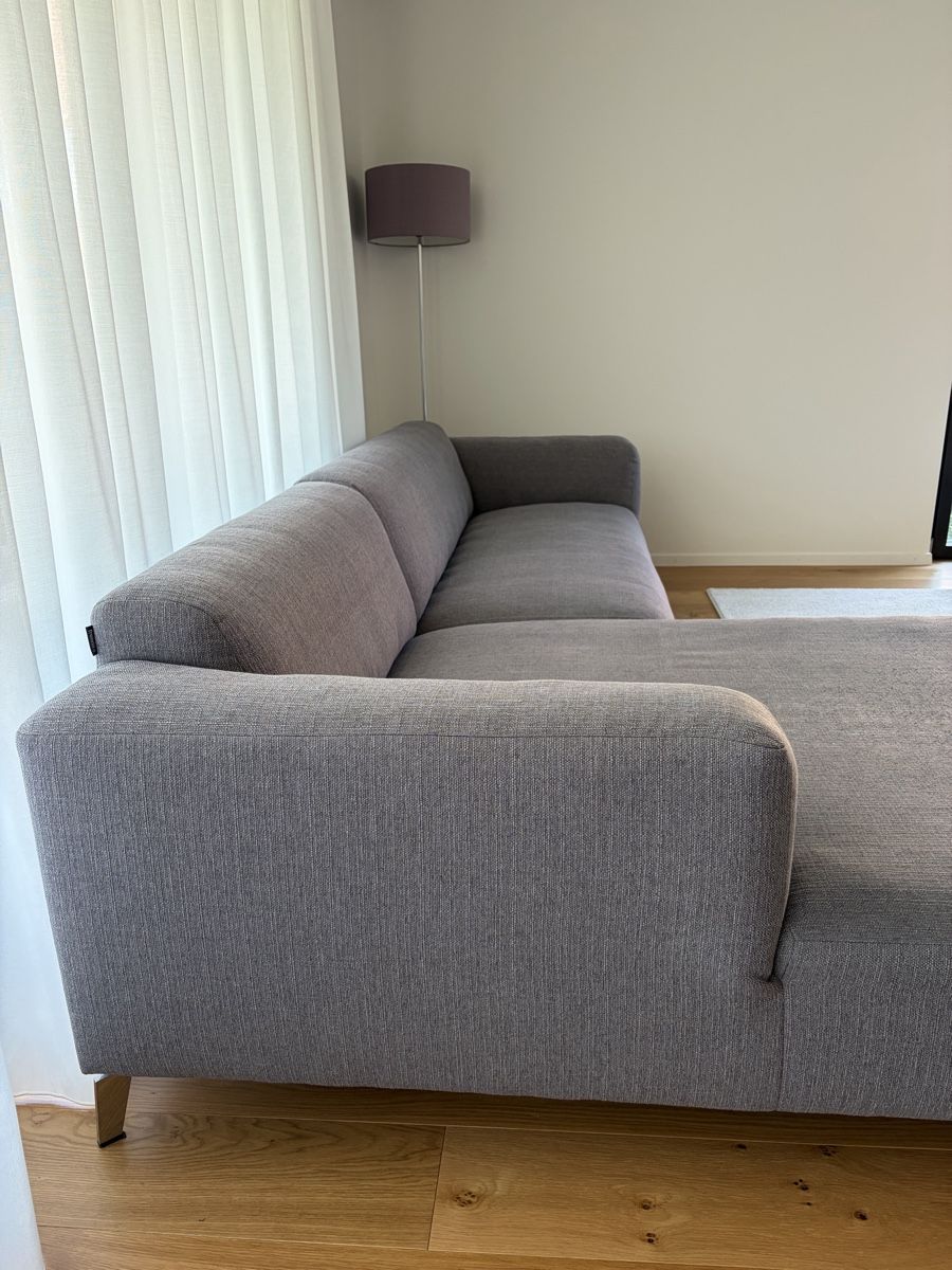 Freistil Rolf Benz Divani: Ecksofa grau Rolf Benz Freistil – Usato da Mettmenstetten venduto da Mari800 3