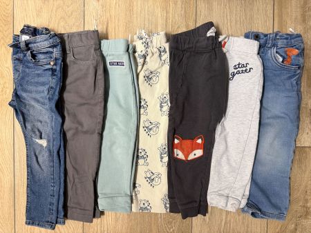 7 Hosen / Jogginghosen für Jungen Größe 92 🦊