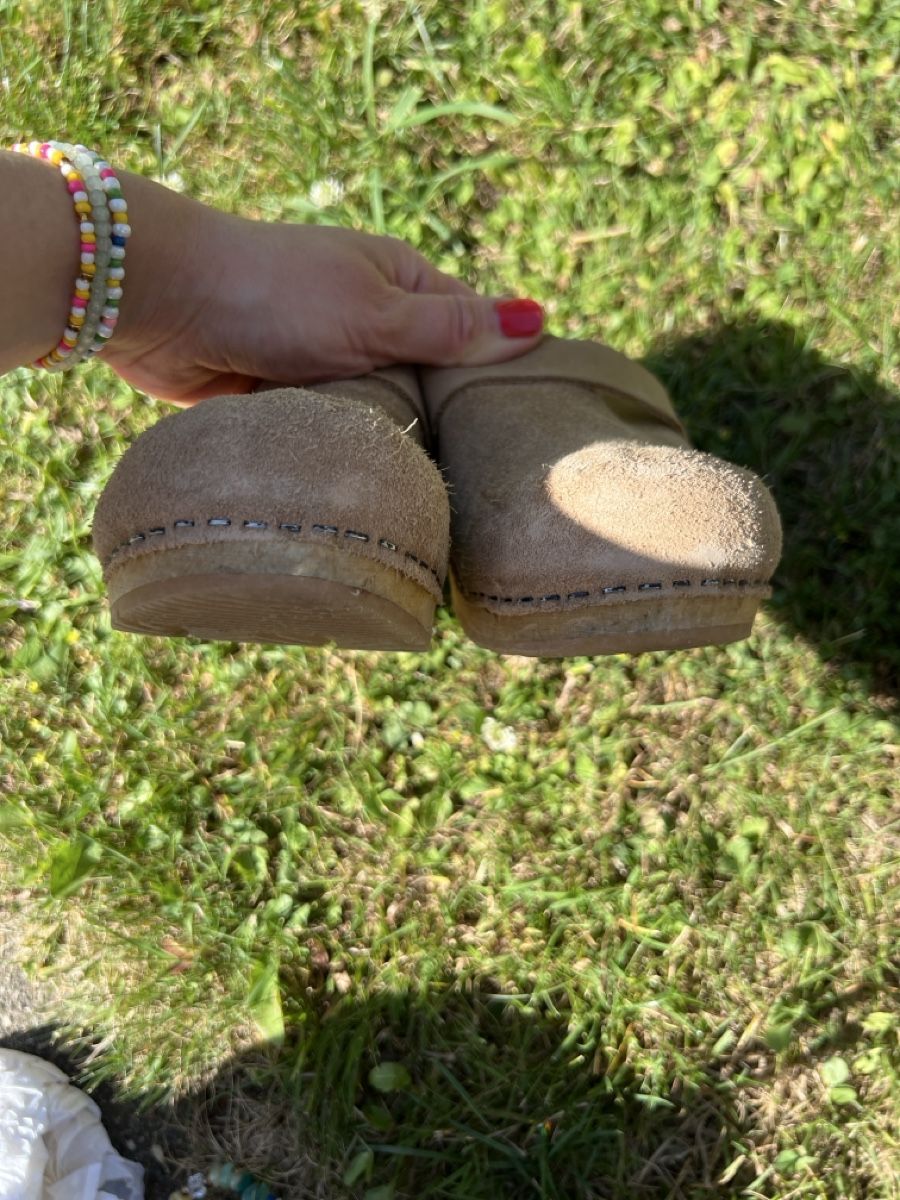 Scarpe da donna: Sanita Clogs Wildleder Grösse 38  – Usato da Wallisellen venduto da sarinavs 6