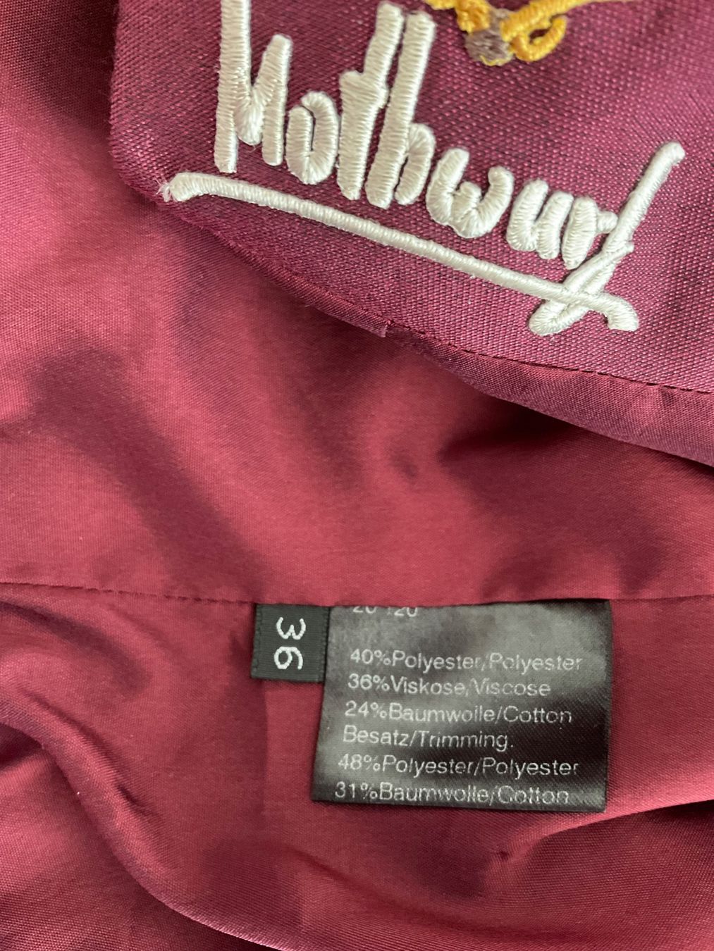 Jacken: Mothwurf edle Jacke Blazer Gr 36 Bordeaux NEU – Neu (gemäss Beschreibung) aus Urdorf von alda02 6