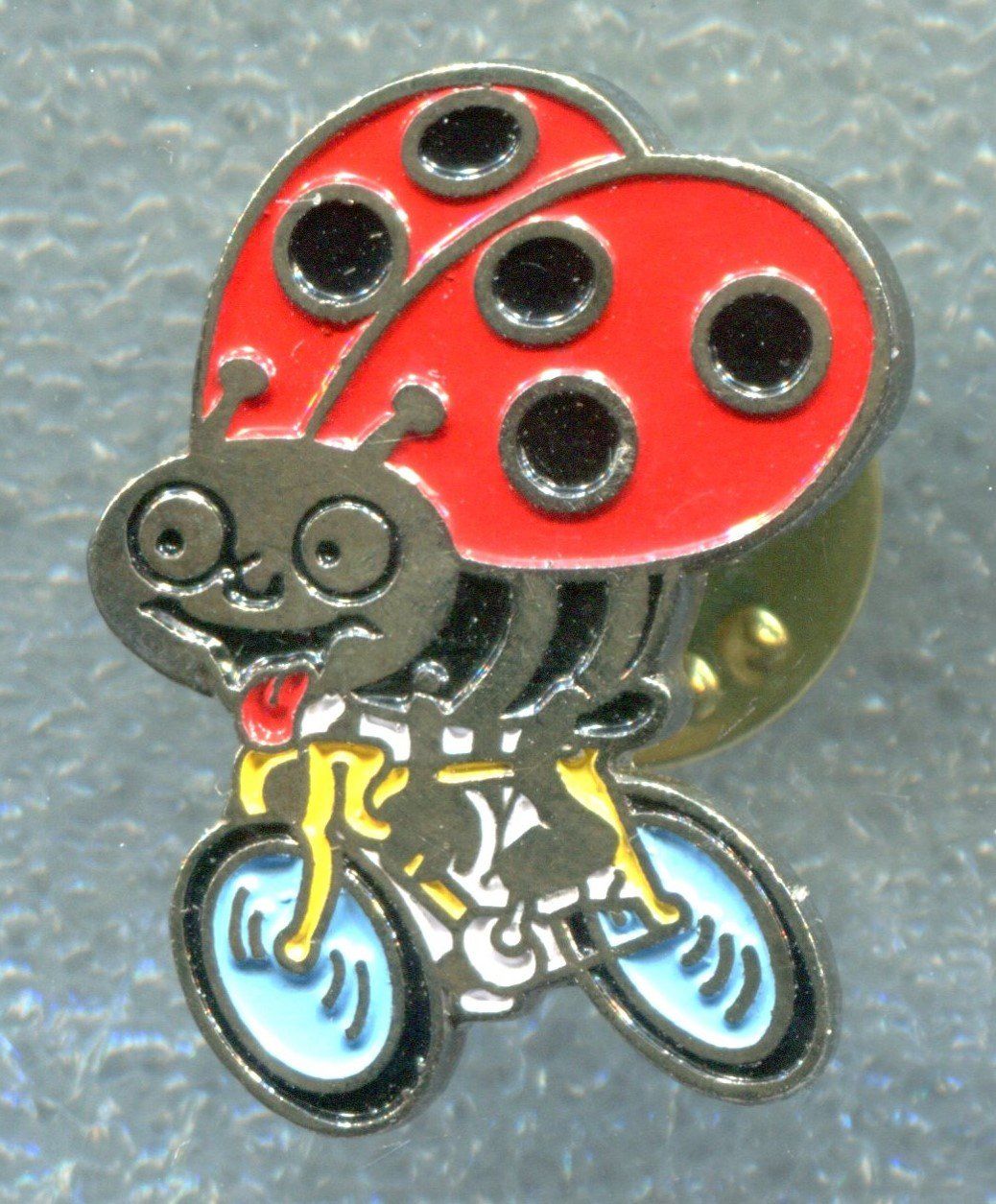 Plaquettes & Badges: BLICK Käfer  mit Fahrrad – D'occasion à Winterthur par Sammleroase