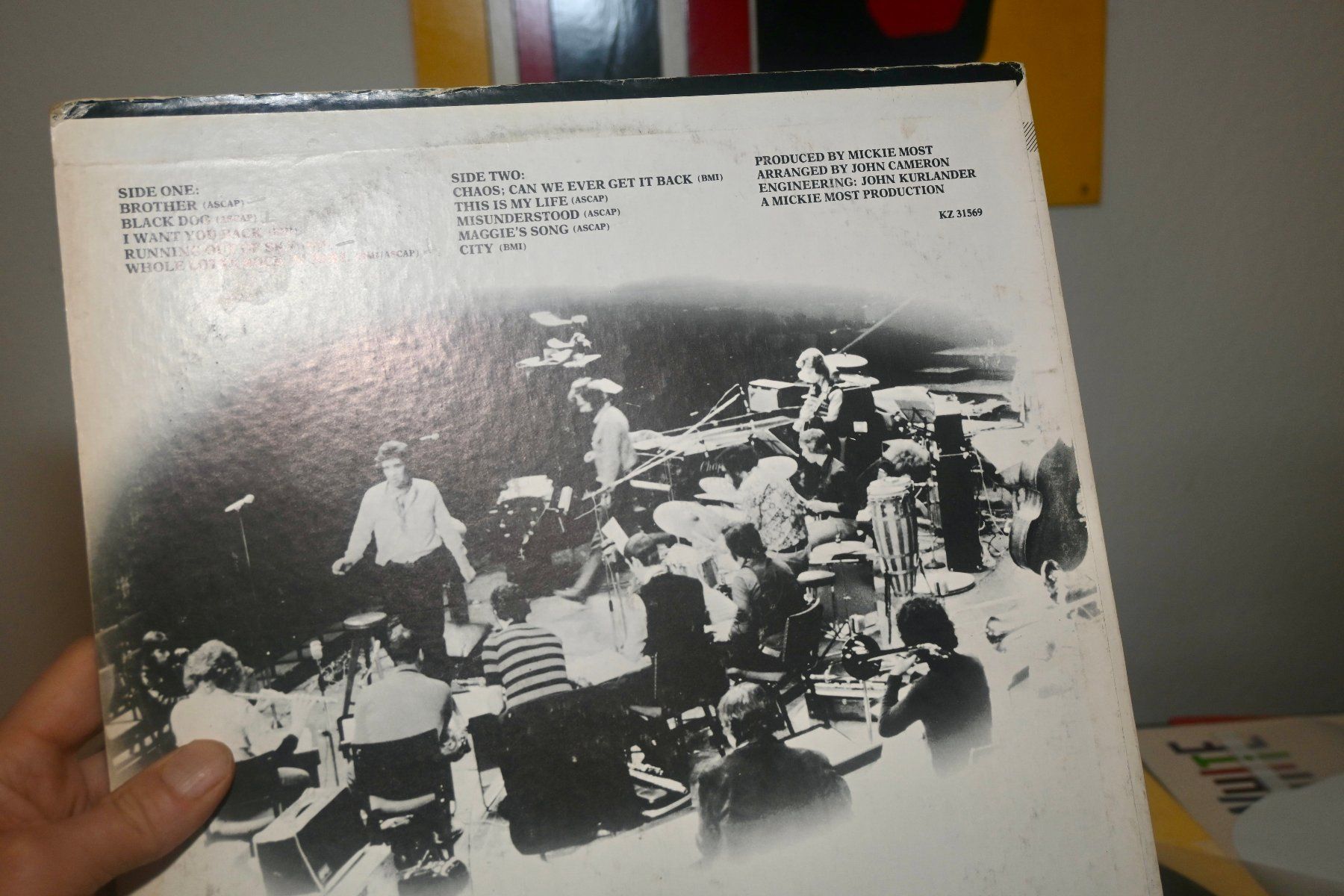 Dischi in vinile: CCS - same US LP 1972 VG/VG++ Blues Rock – Usato da Pfaffhausen venduto da mono_rec 3