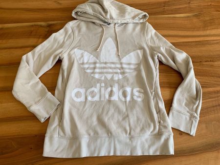 ADIDAS Hoodie Grösse 36 / S beige