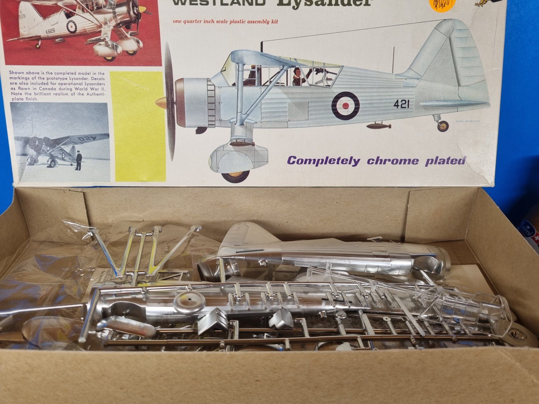 Kit di modellismo & Modellini statici: WESTLAND LYSANDER 1:48 CHROM HAWK – Nuovo (secondo la descrizione) da Männedorf venduto da Modell-Spezialisten 1