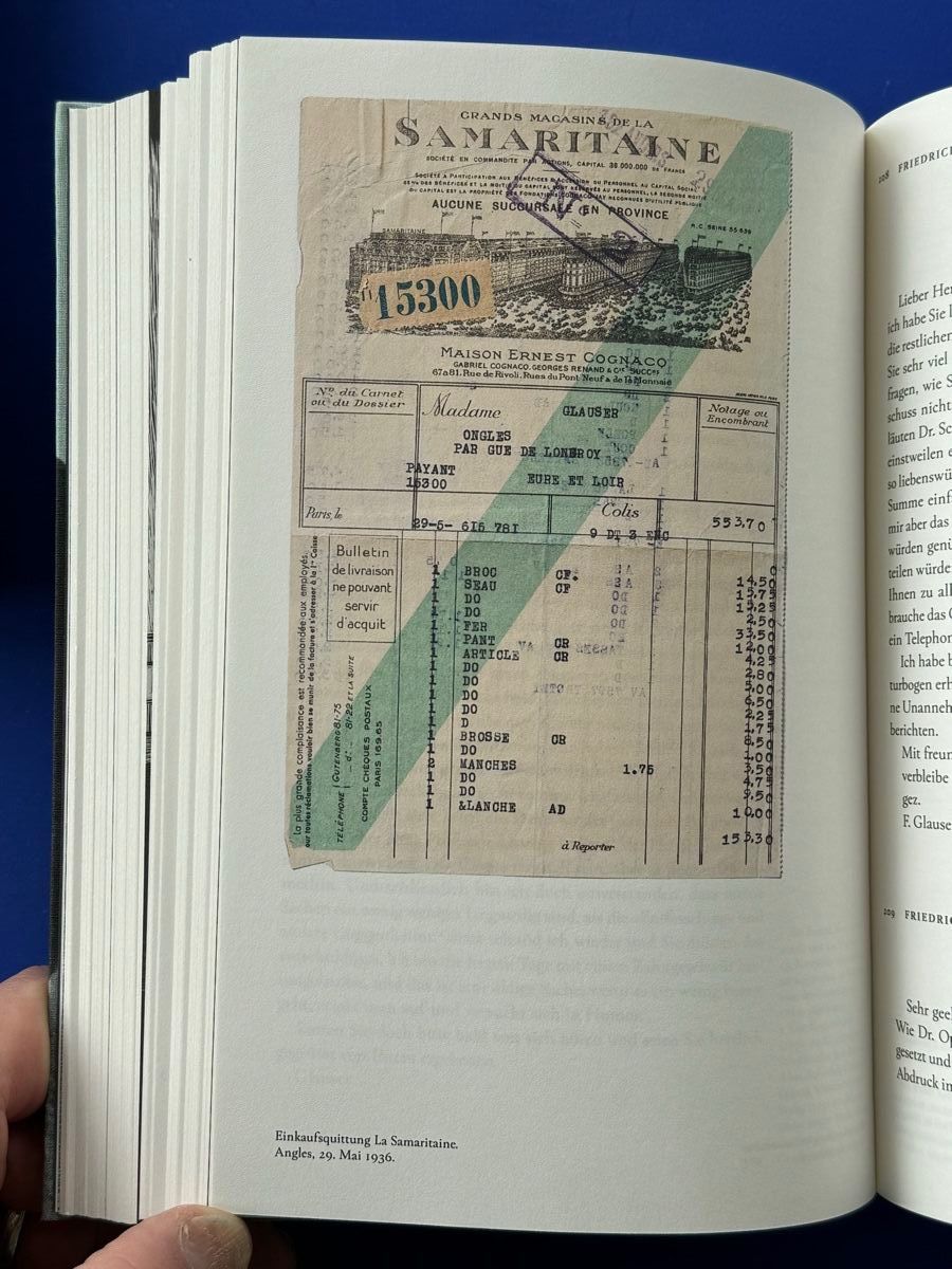 Libri: Friedrich Glauser: Jeder sucht sein Paradies . Briefe etc – Usato da Adliswil venduto da buch_und_kunst 3