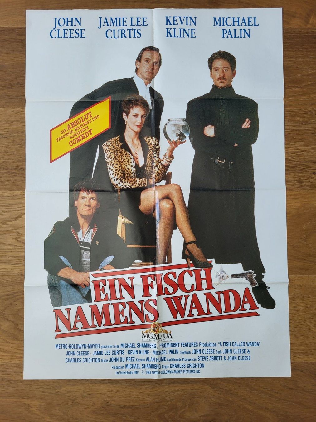 Poster & Bilder: Kinoplakat Ein Fisch Namens Wanda – Gebraucht aus Langenthal von baesa