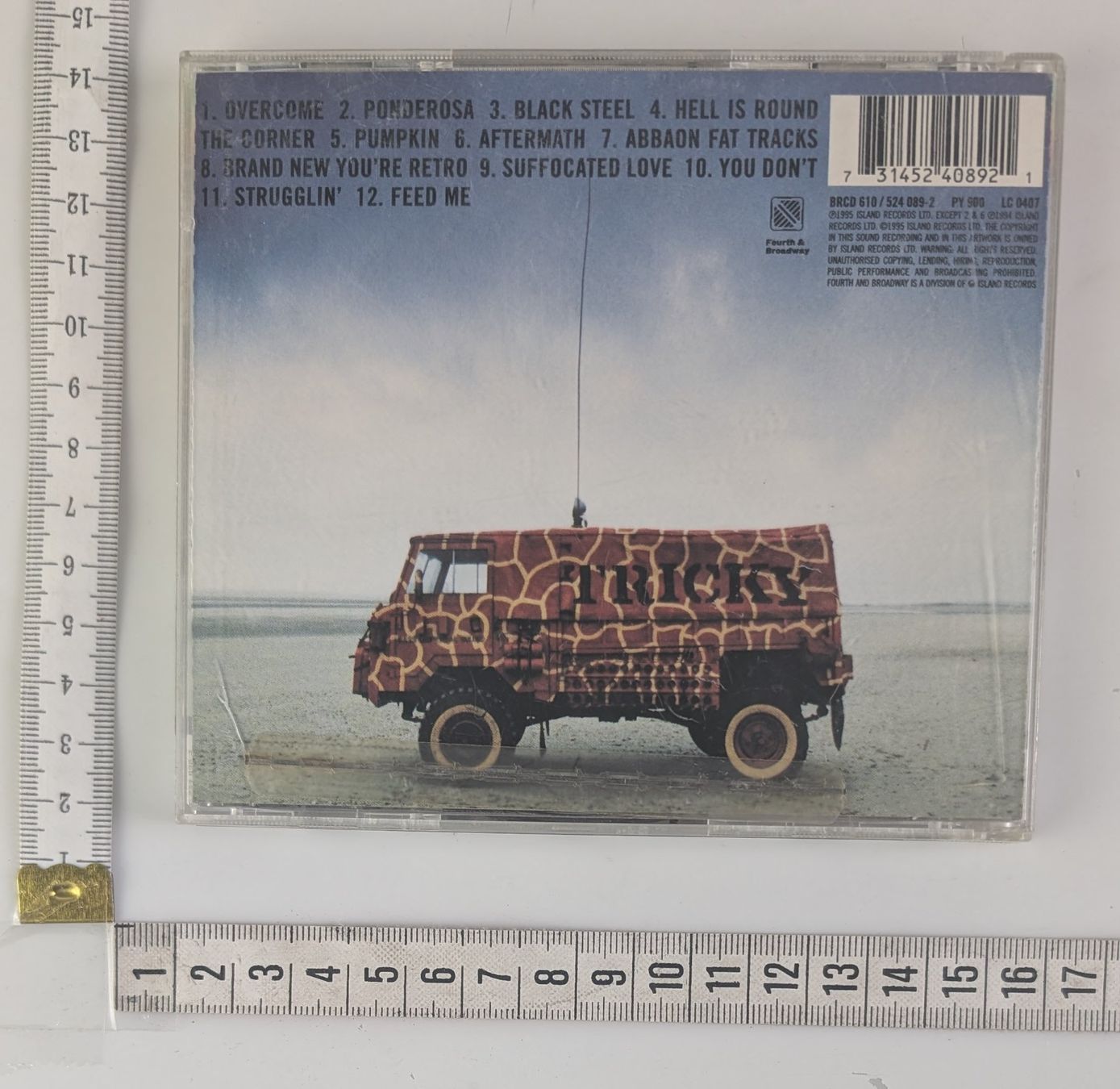 CD: Tricky - Maxinquaye CD Album, Top – Usato da Zürich venduto da axolottchen 1