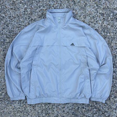 Vintage Adidas White track jacket 