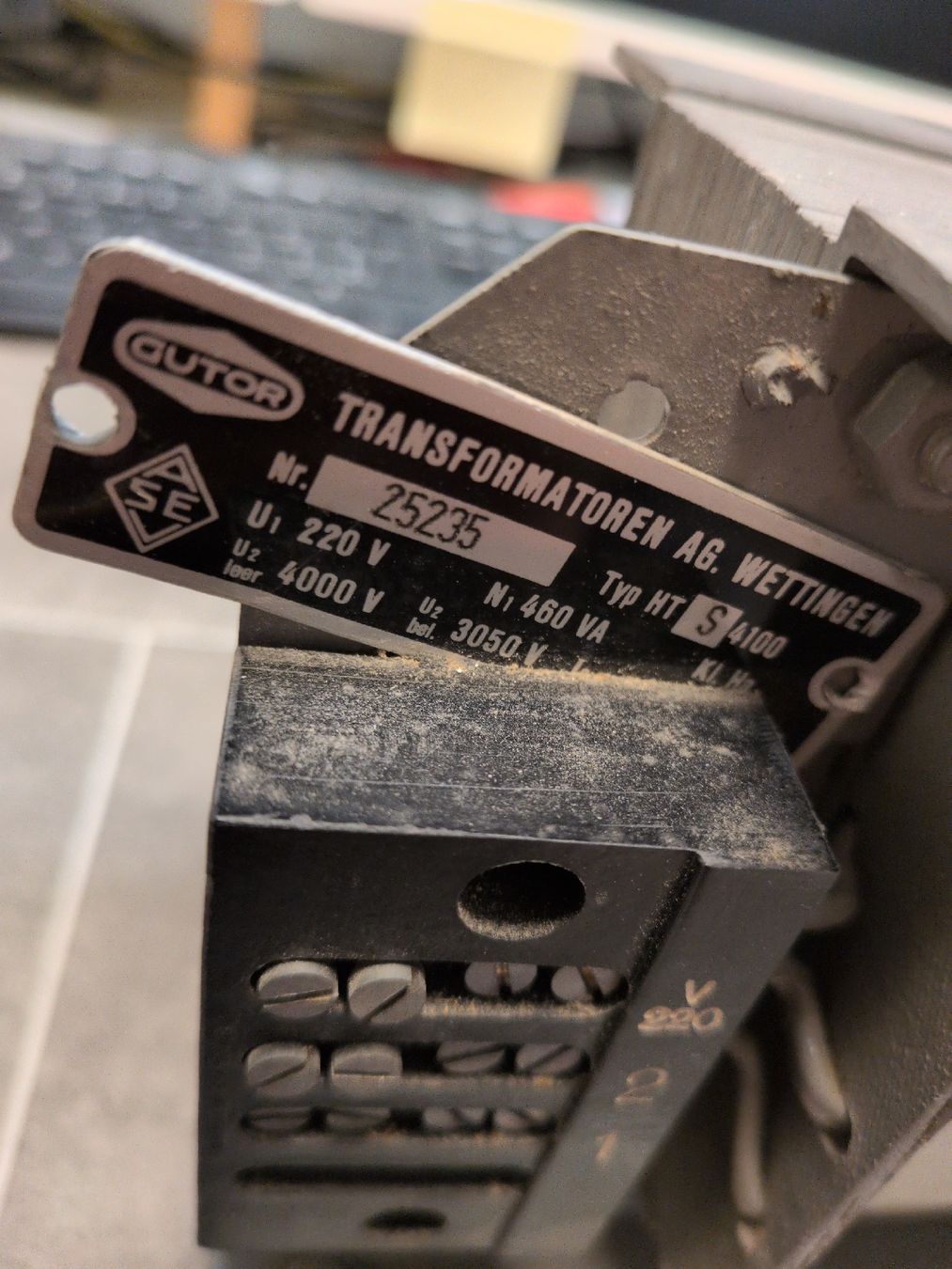 Componenti elettronici: Transformator 4000V Typ HT S4100 – Usato da Wil SG venduto da Michael_hofmann 1