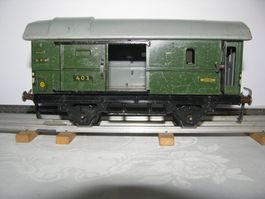 Fleischmann Nr. 403 - Gepäckwagen der DR, Metall, Spur 0