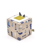 Schutzhülle aus Stoff für die Toniebox 1 (maritimes Design) 