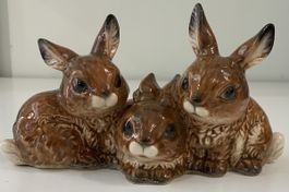 Trio de lapin brun by Goebel