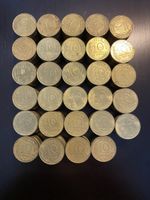 France, Lot de 289 monnaies de 10 cts Bronze 